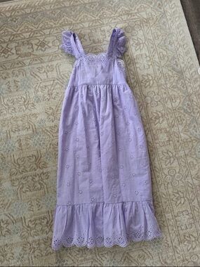 Copper Key Girls' Lavender Eyelet Sundress l